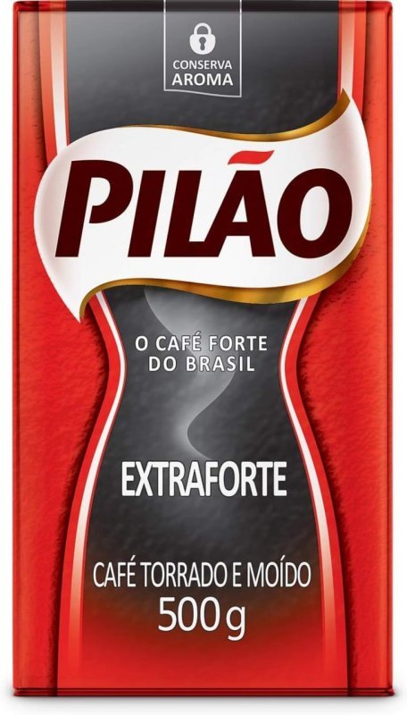 Café Pilão Torrado e Moído Extraforte Vácuo 500 gramas