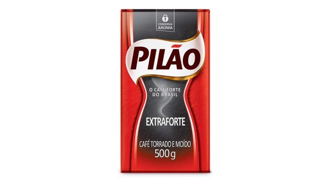 Café Pilão Torrado e Moído Extraforte Vácuo 500g