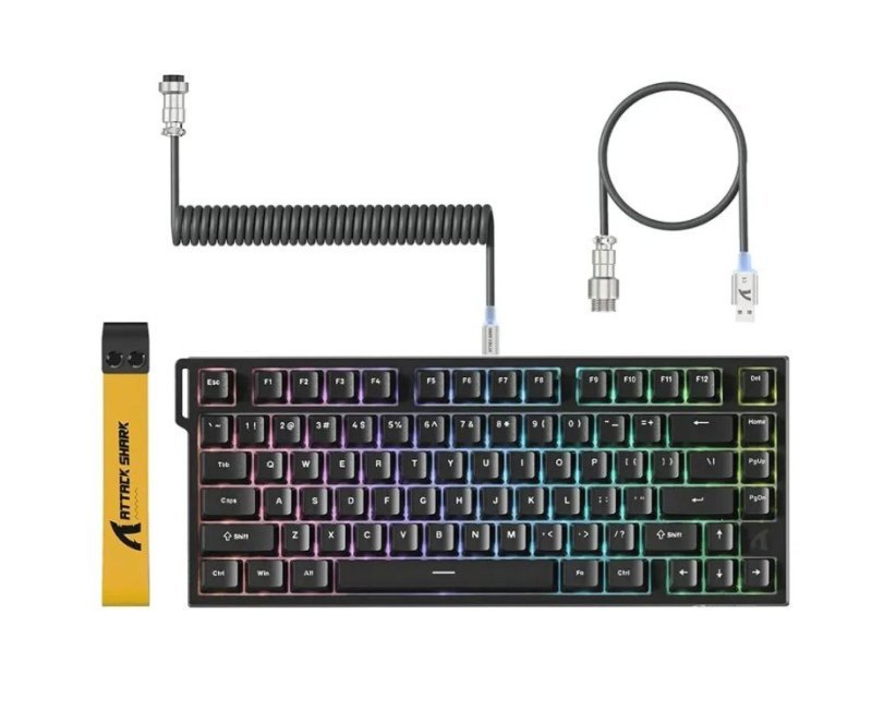 Teclado Mecânico Gamer Attack Shark R82HE