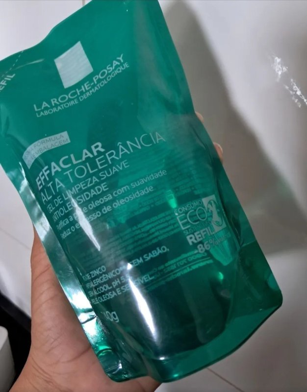 Gel de Limpeza Facial Refil para Peles Mistas Oleosas e Sensíveis La Roche-Posay 240g