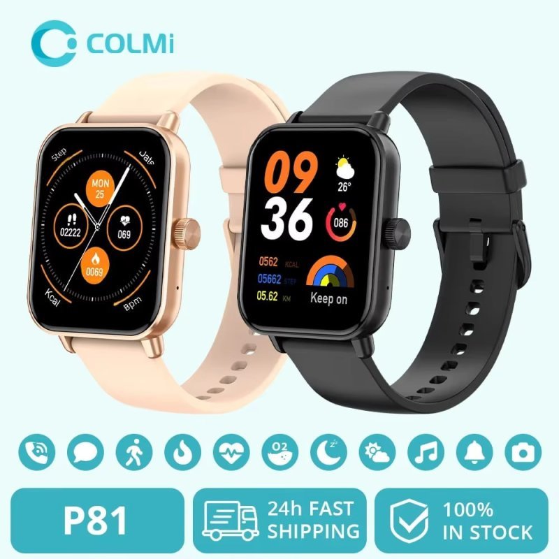 2 UNIDADES - Colmi P81 Smartwatch