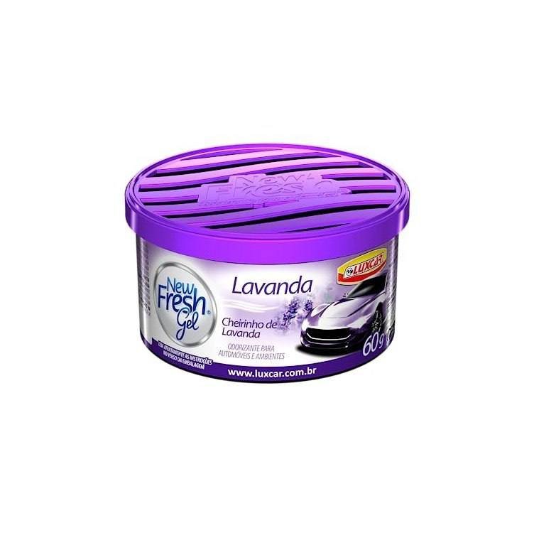 Luxcar New Fresh Gel Lavanda 60 g Aromatizante em Gel Automotivo