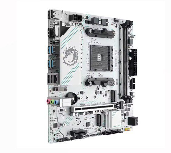 Placa-mãe SOYO B550M White Argb+ 2x Nvme Pcie 4.0