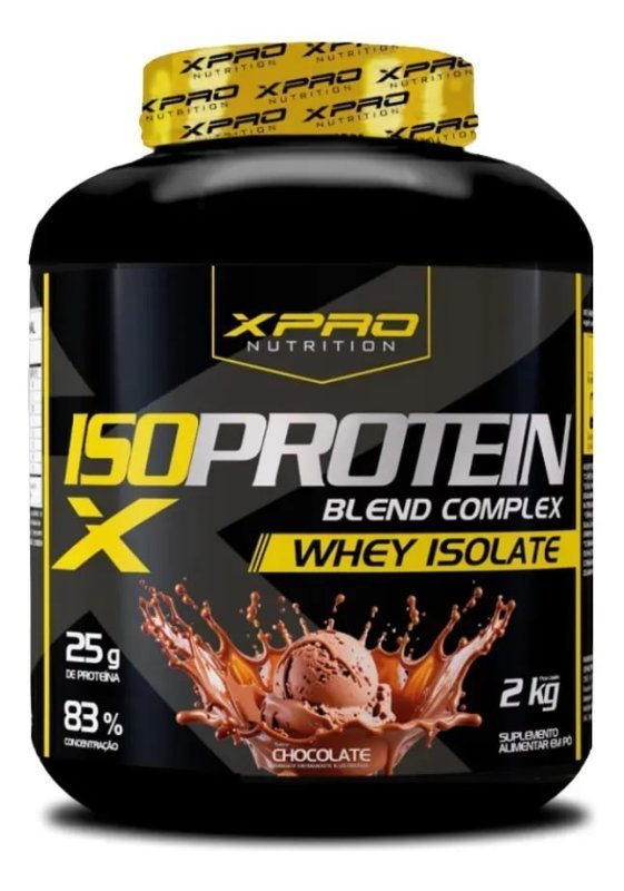 Whey Protein Iso Blend Complex 2kg Chocolate Zero Açúcar – XPro Nutrition