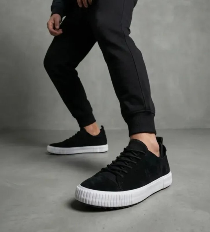 Tênis Masculino Polo Wear Camurça Casual Premium