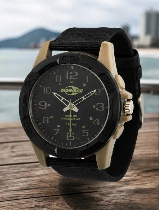 Relógio Mormaii Masculino Casual Marrom - Mopc21jalc/8m + Frete Grátis