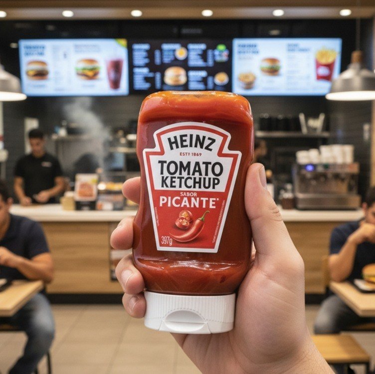 Heinz Ketchup Picante 397g com Frete Grátis
