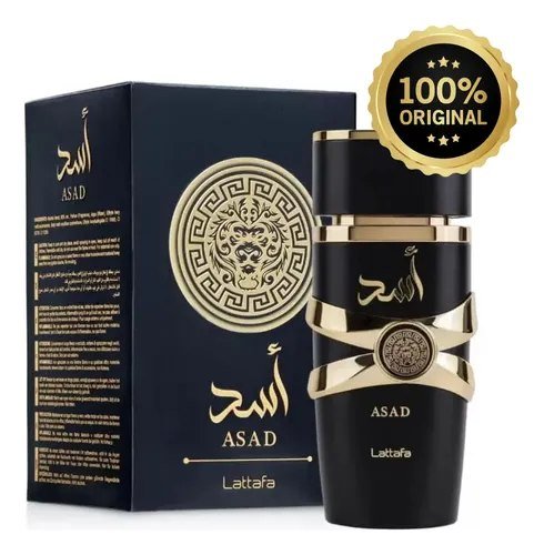 Perfume Lattafa Asad 100ml Eau De Parfum Original Árabe