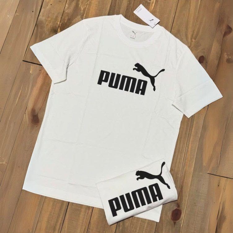 Camiseta Masculina Ess Logo Tee Puma + Frete Grátis