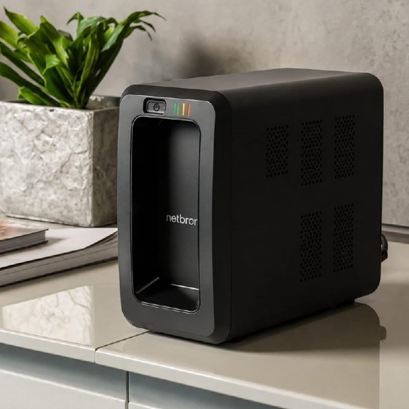 Nobreak Interativo Intelbras ATTIV 600VA Bivolt - Preto