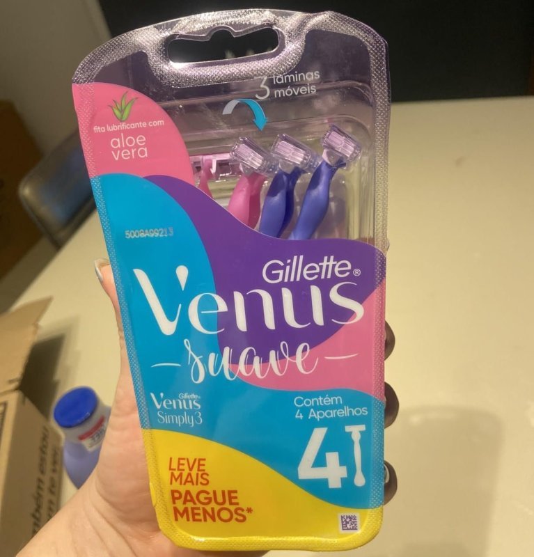 Gillette Aparelho Venus Suave 04 un.