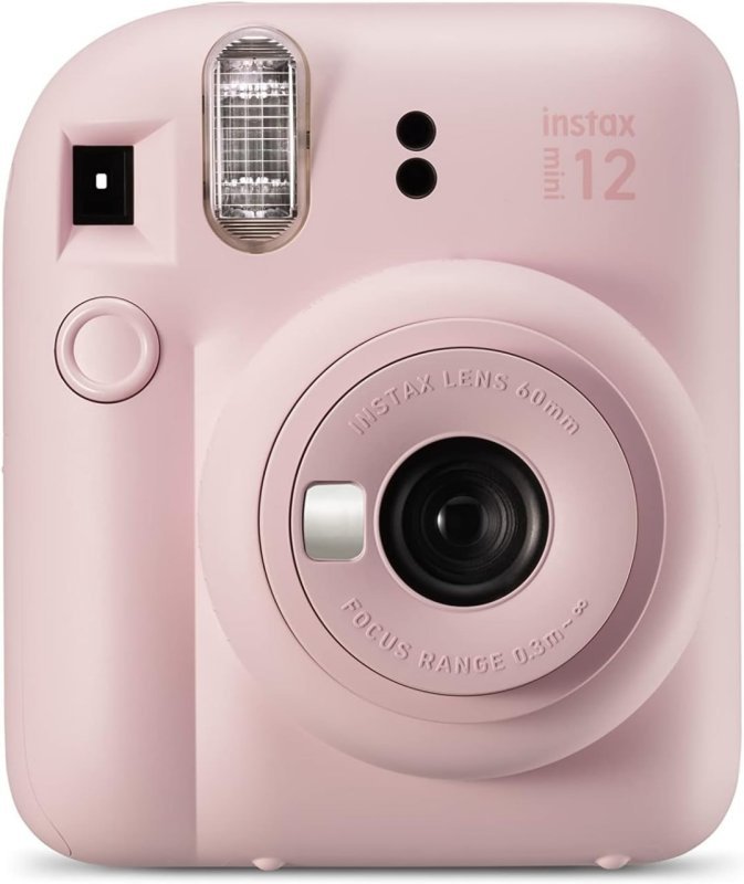 Fujifilm Instax Mini 12 - Câmera Instantânea - Rosa Gloss