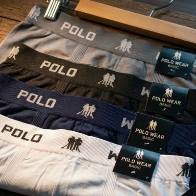 Kit 10 Cuecas Boxer Lisa Polo Wear Sortido