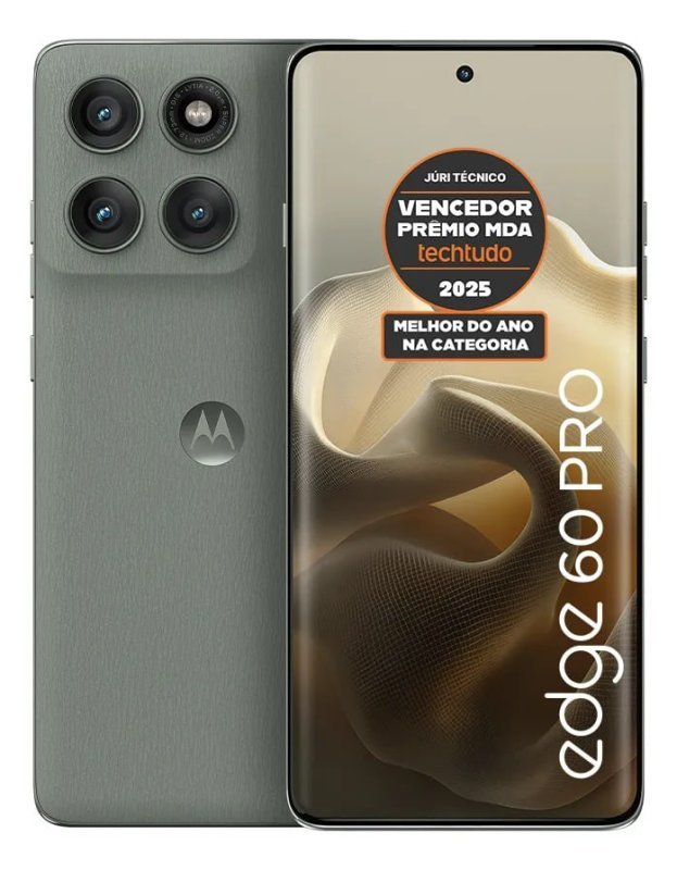 Motorola Edge 60 Pro 5G - 512GB 12GB RAM - Câmera 50MP Sony - Cinza