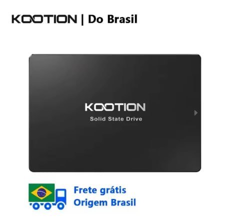 KOOTION X12 SSD SATA 3 128GB - 550MB/s Leitura
