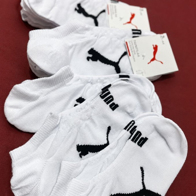 Kit com 9 Pares de Meias Puma Sapatilha + Frete Grátis