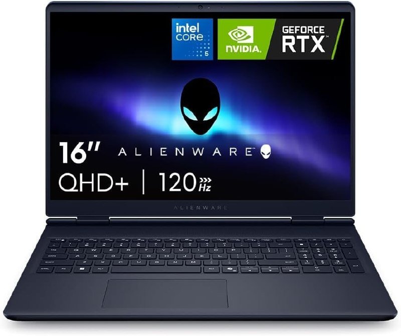 Alienware 16 AC16250 - 512GB 16GB RAM - RTX 4050 - Azul Escuro