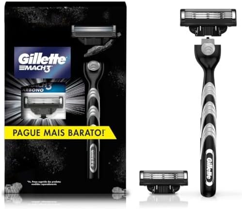 Kit Mach3 Carbono 1 Cabo + 2 Refis Preço Especial