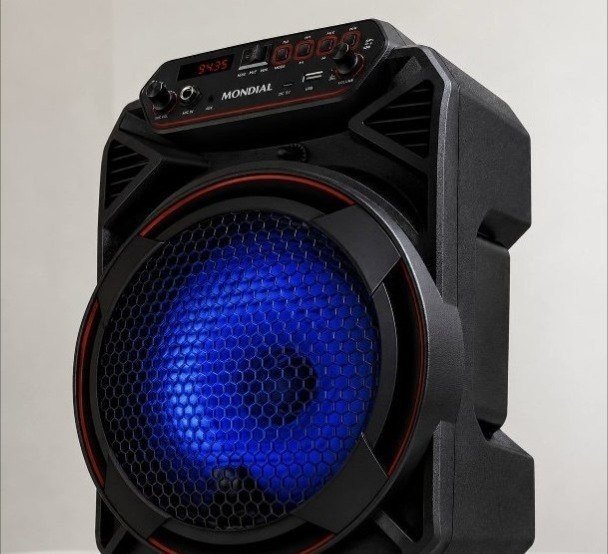 Caixa Amplificada Cm-150 Bivolt Preto Mondial