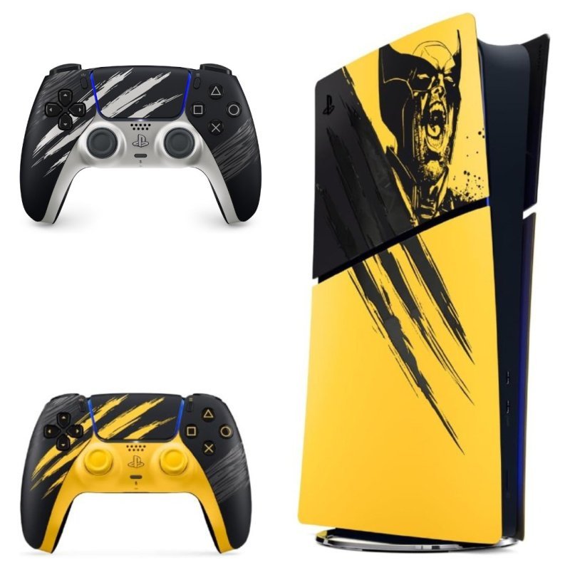 Console PlayStation 5 Digital Edição Limitada Marvel's Wolverine Battle Yellow