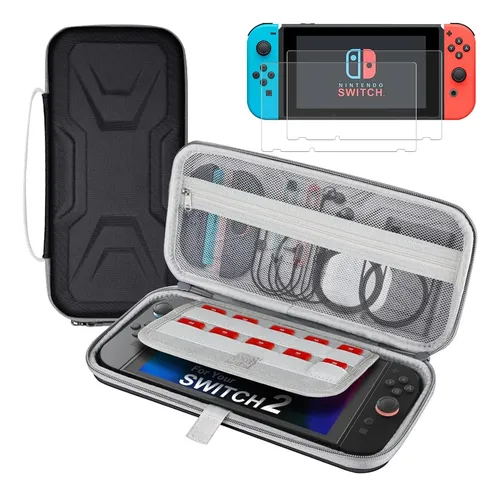 Kit Case + Película para Switch 2