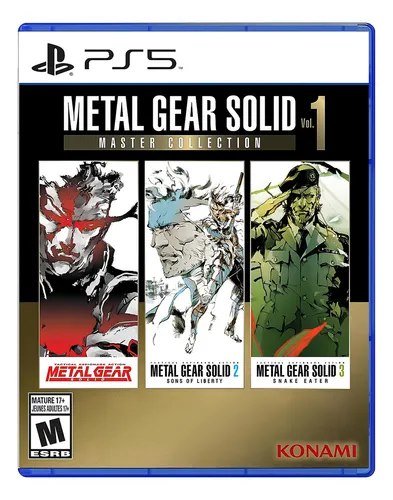 Metal Gear Solid Master Collection Vol 1 Ps5 Mídia Física