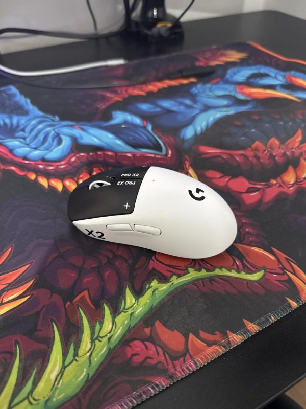 Mouse sem fio Logitech G PRO X2 SUPERSTRIKE