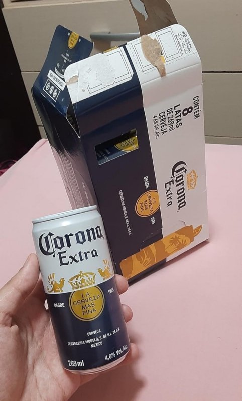Corona Extra Lata 269ml - Pack com 8 unidades