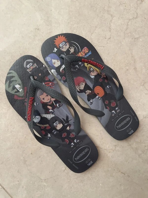 Sandalia Chinelo Havaianas Top Naruto Original + Frete Grátis