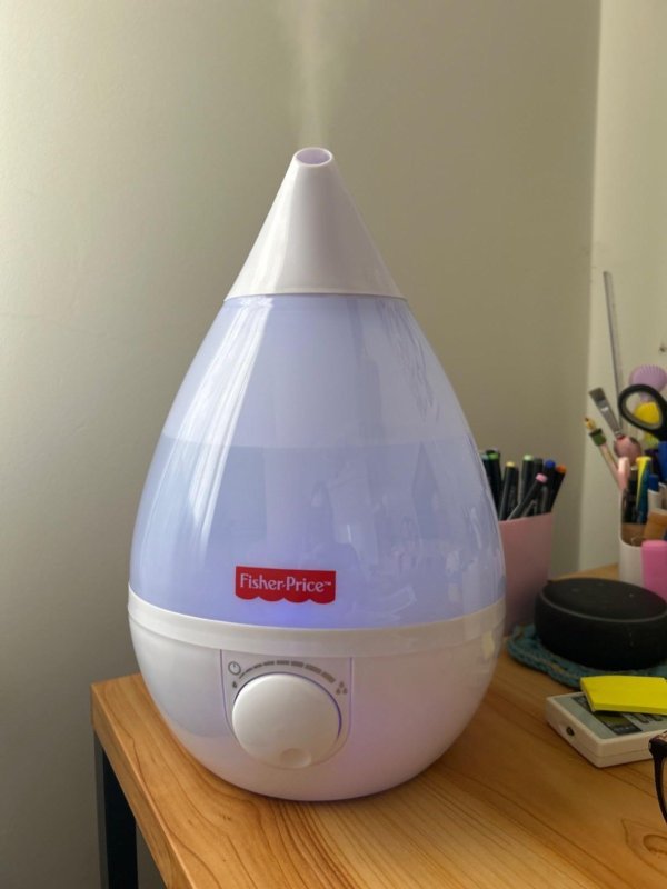 Umidificador de Ar Ultrassônico 3,4 Litros Bivolt Fisher Price HC115