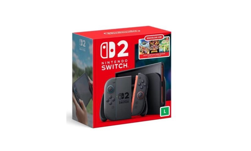 Nintendo Switch 2 lcd 256gb novo