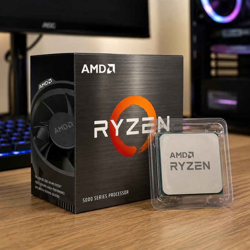 Processador AMD Ryzen 5 5500 3.6GHz 4.2GHz Max Turbo Cache 16MB AM4