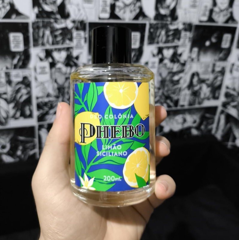 PHEBO Deo Colônia Limão Siciliano 200ml