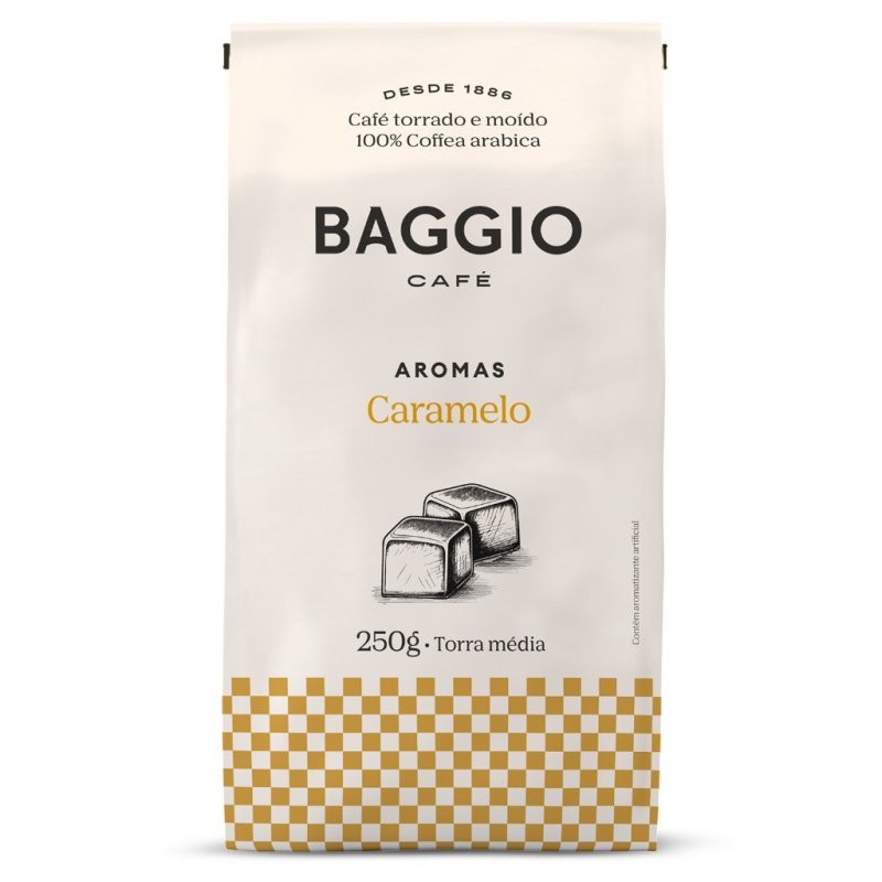 Baggio Café - Café Torrado e Moído Aromas Caramelo 250g