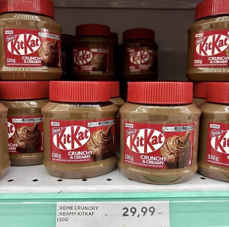 KitKat Creme Crocante de Chocolate – Pasta para Passar, 330 g + Frete Grátis