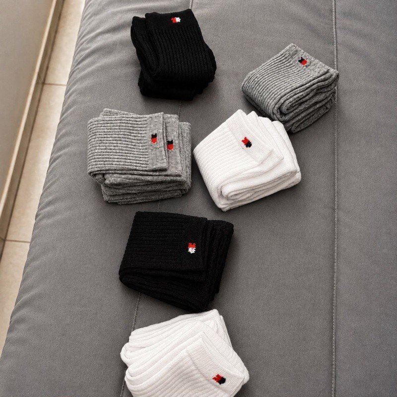 Kit 15 Pares Meias Sport Algodão Cano Médio Sandrini Confort