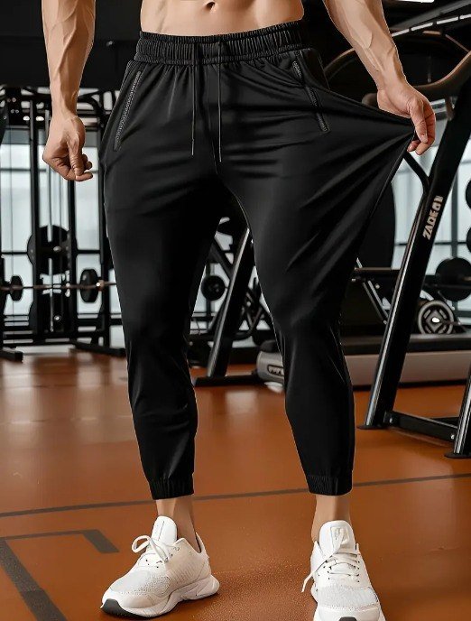 Calça Masculina Tactel Jogger Esportiva Academia Slim Treino + Frete Grátis