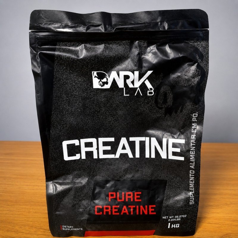 Creatina Monohidratada Pura 1kg Dark Lab Unidade Sem sabor