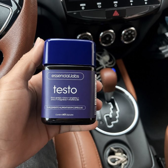 Precursor da Testosterona Testo Essencial 60 Cápsulas + Frete Grátis