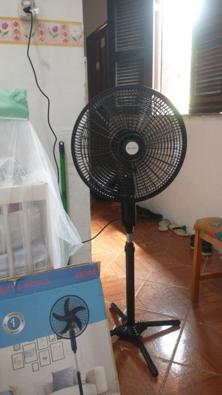 HEPTA WORLD Ventilador de Coluna, Resfriamento, Silencioso, Design Slim