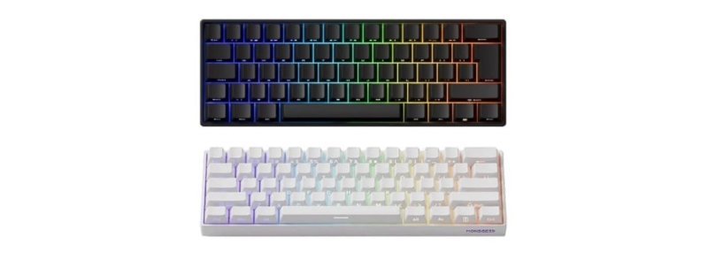 Teclado Magnético MonsGeek Akko Fun60 com Fio RT 0.01mm 0.125ms 8000Hz Fun60Pro Fun 60