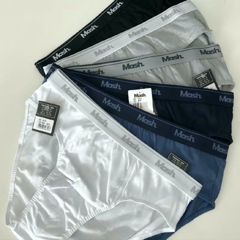 Kit 10 Cuecas Slip Mash Algodão