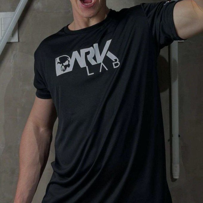 Camiseta Dry-Fit Caveira Dark Lab