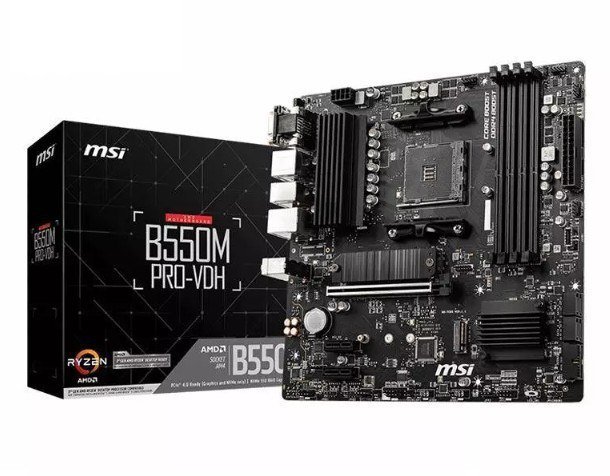 Placa-Mãe MSI B550M Pro-VDH