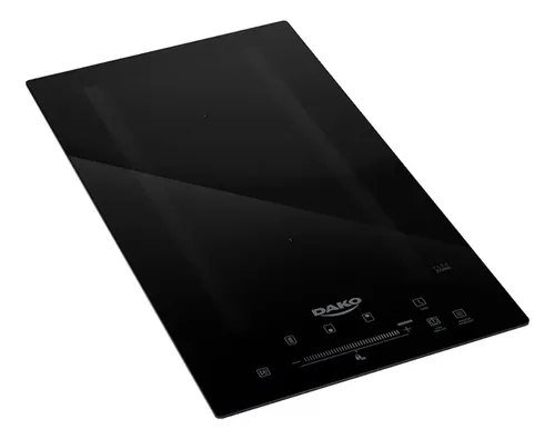 Cooktop De Indução 2 Bocas Dako Com Zona Flexível e 9 Níveis de Potência Mais Turbo