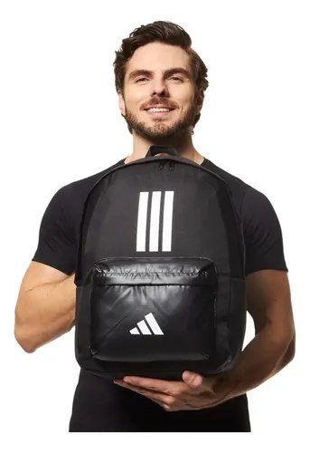 Mochila Clássica Treino 3 Listras Adidas