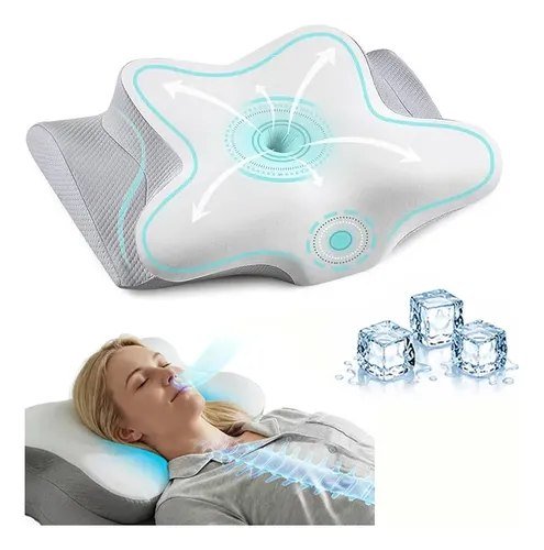 Melhores Travesseiro Anti Ronco E Apneia Ortopedico Cervical Cinza