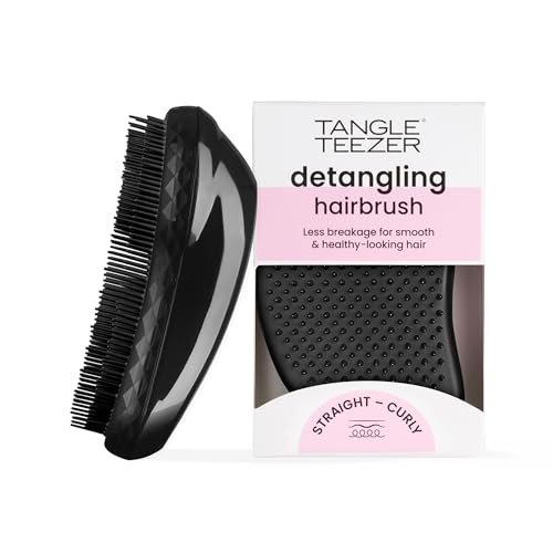 Tangle Teezer - Escova de cabelo desembaraçadora The Original Panther Black