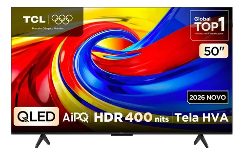 Smart TV TCL 50" 4K UHD QLED