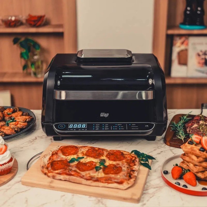Wap Air Fryer 8 em 1 Barbecue 6,6L